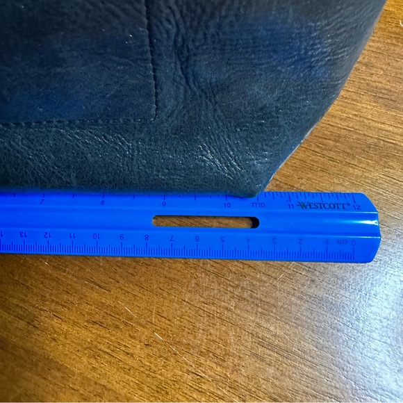 New Botkier Black Leather studded hobo tote with Botkier pouch - Picture 13 of 16